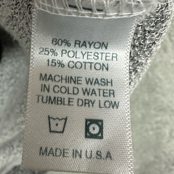 good hYOUman Women Gray Long Sleeve "Thankful For This Life" Graphic Sweatshirt - Picture 8 of 11